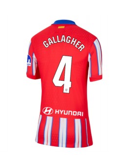 Atletico Madrid Conor Gallagher #4 Heimtrikot für Frauen 2024-25 Kurzarm